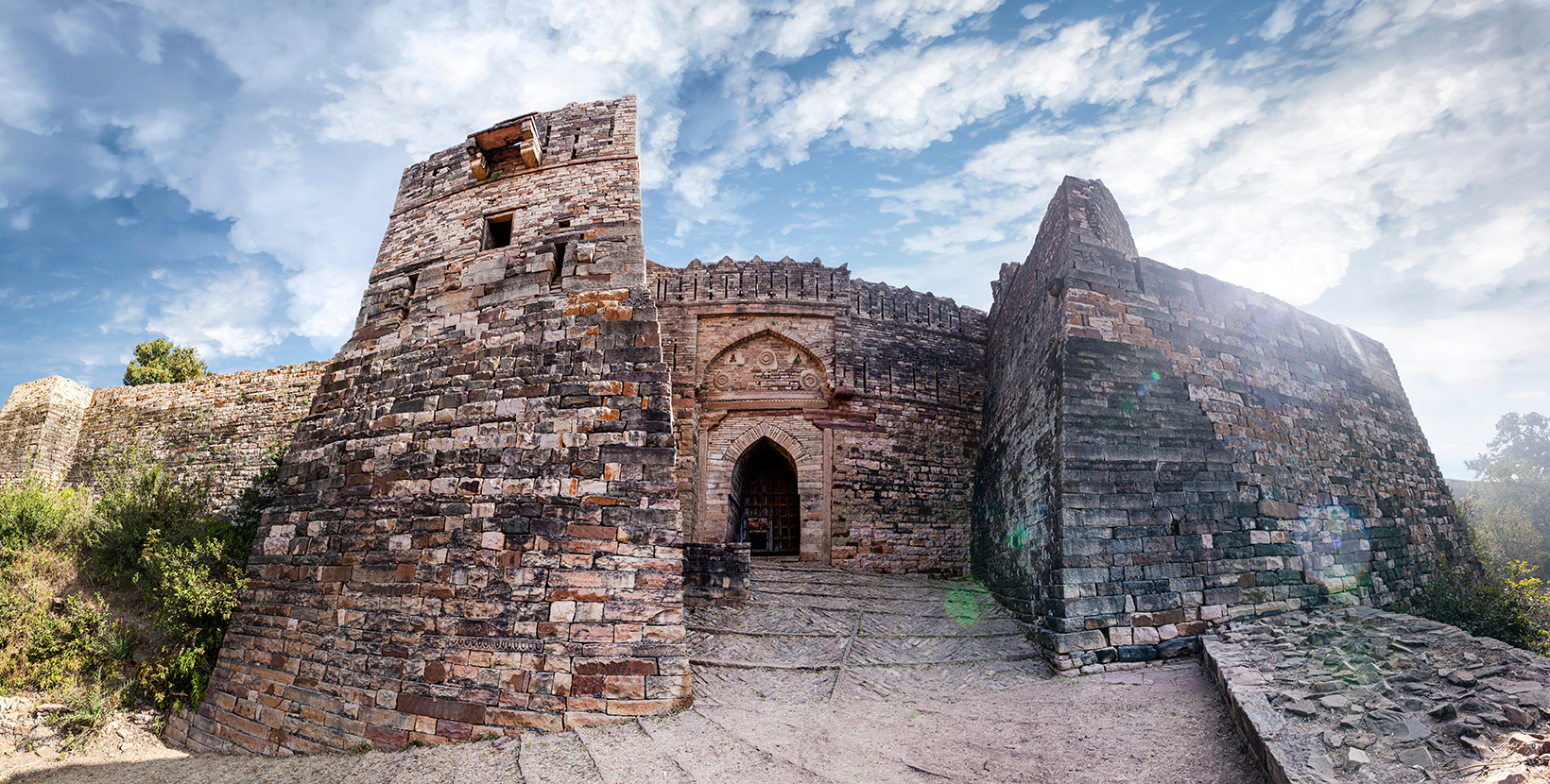 Chanderi Fort (Kirti Durg), Chanderi, Madhya Pradesh, India.